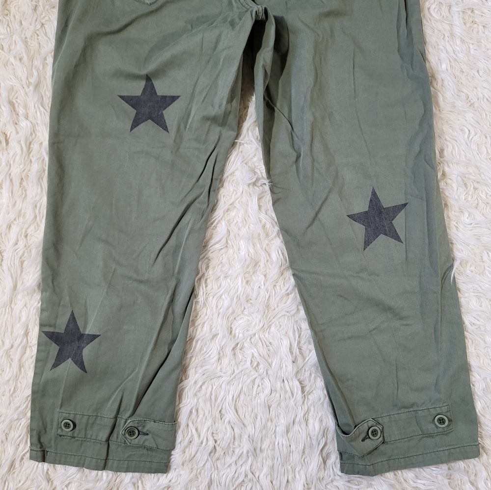Pistola Tammy Star Print High Rise Trousers Size 29 - Picture 14 of 15